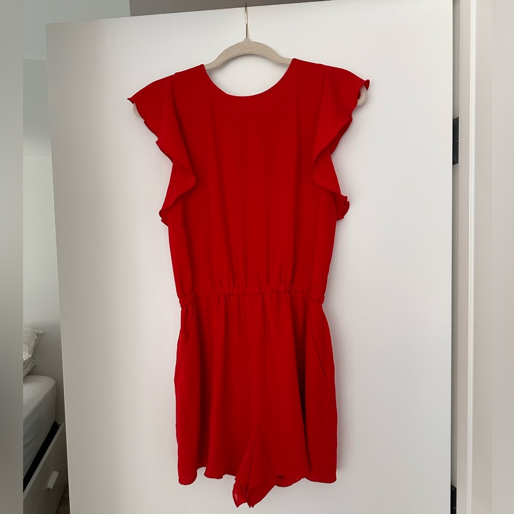Wilfred Red Jumpsuit